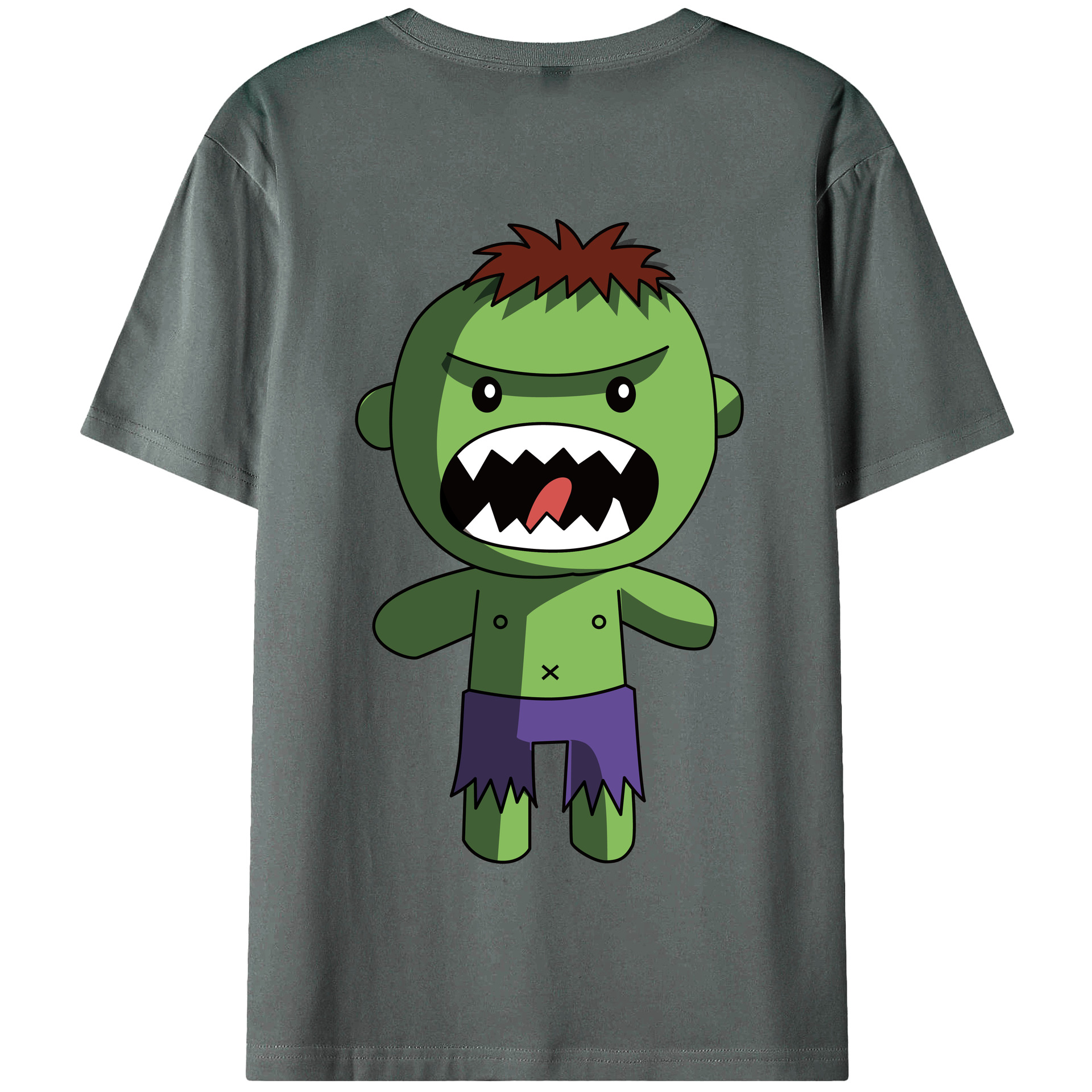（画像用） アベンジャーズ The Avengers 綿100％半袖Tシャツ（背面プリント）